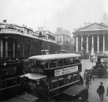 Doppeldeckerbus in London
