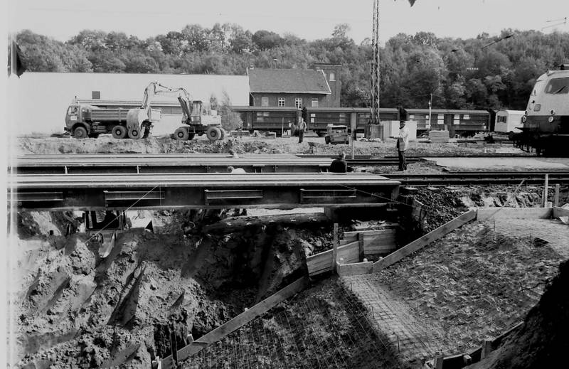 Bau der Fussgängerunterführung - WDR Digit