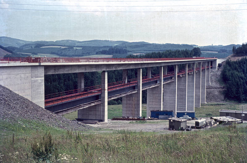 Bau der Listertalbrücke - WDR Digit