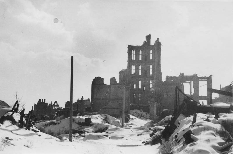 Trümmer im Schnee - WDR Digit