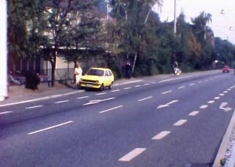 Start zur England-Fahrradtour